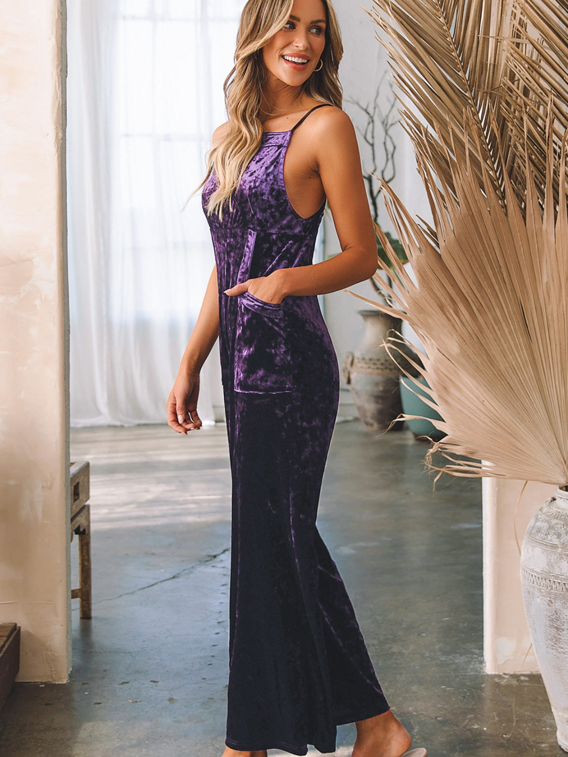 Velvet Amethyst Jumpsuit