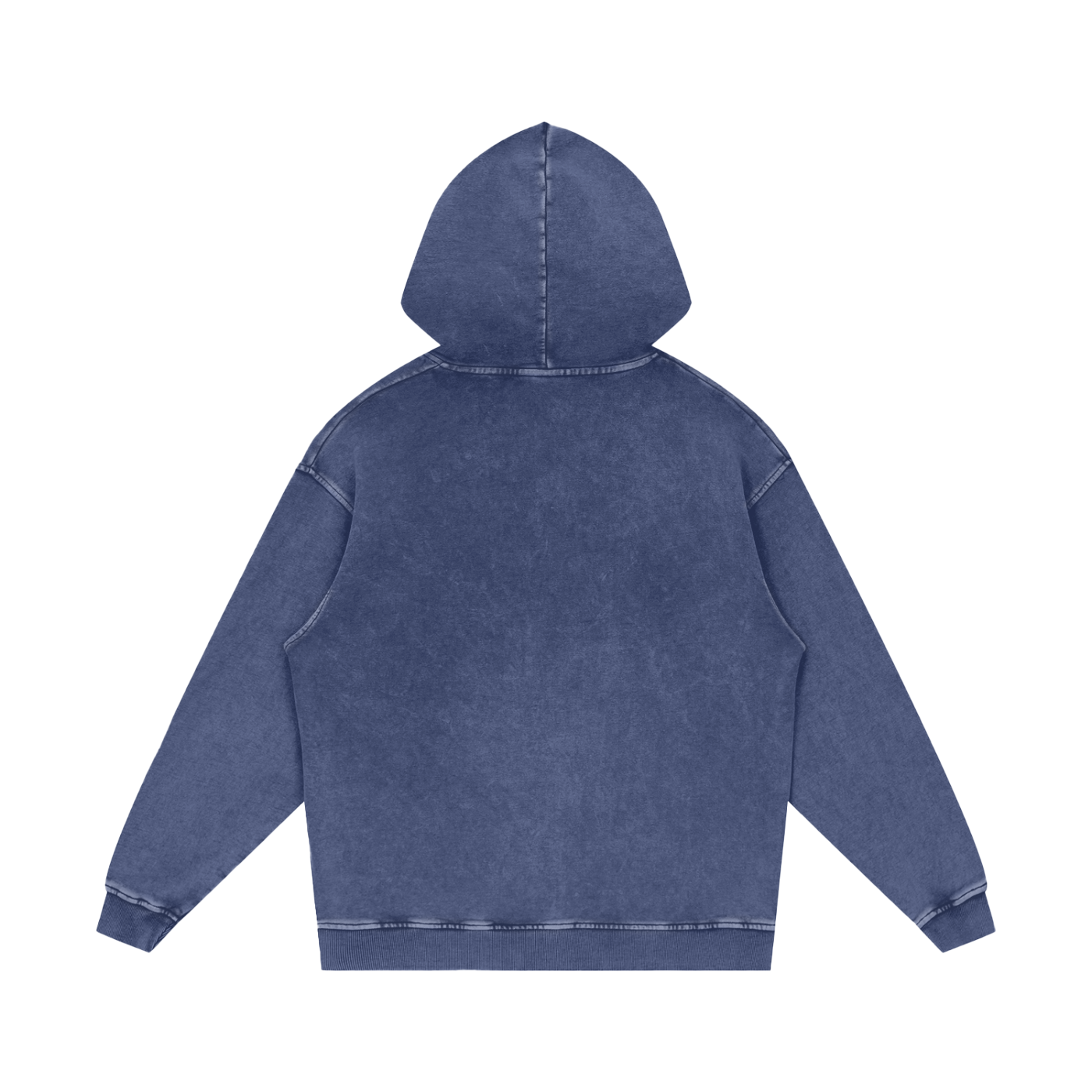Sent Not Self Made Snow Washed Loose Cotton Hoodie