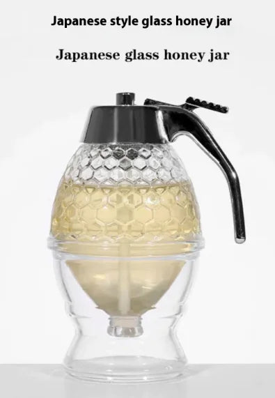 SweetEase Glass Honey Drizzler