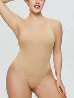 E-Classic Round Neck Wide Strap Bodysuit
