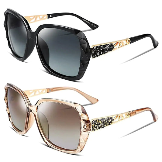 Chic Sparkle Oversized Bifocal Sun Readers