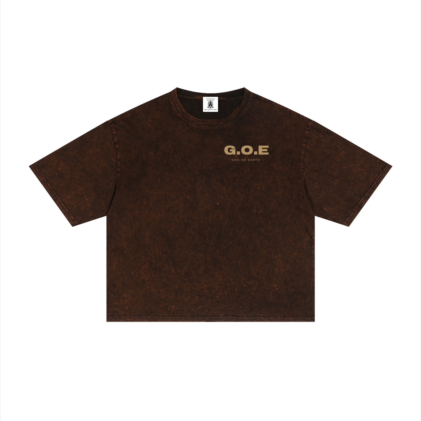 The Lion Became The Lamb Mineral Wash Boxy Tee