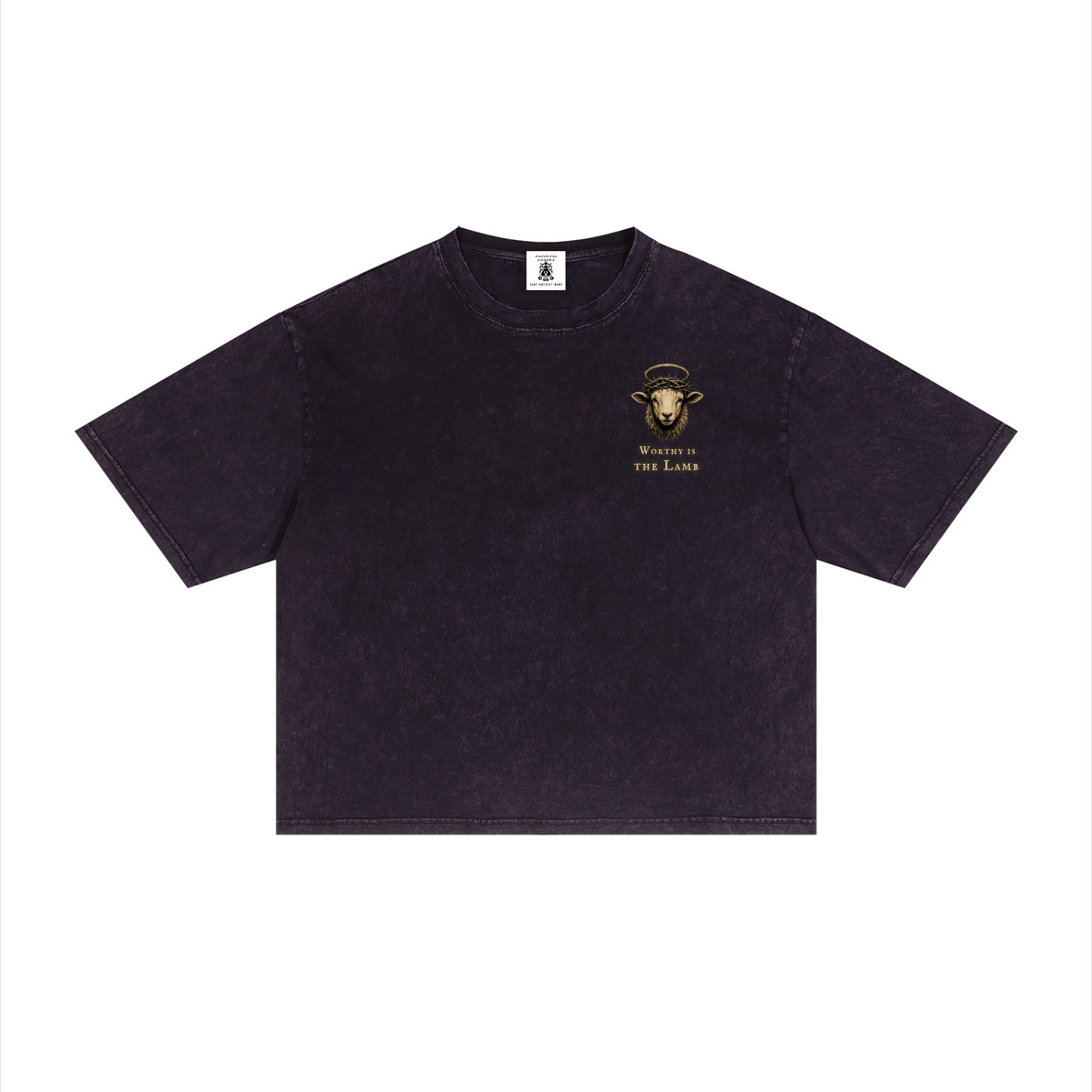 The Lion Became The Lamb Mineral Wash Boxy T-Shirt
