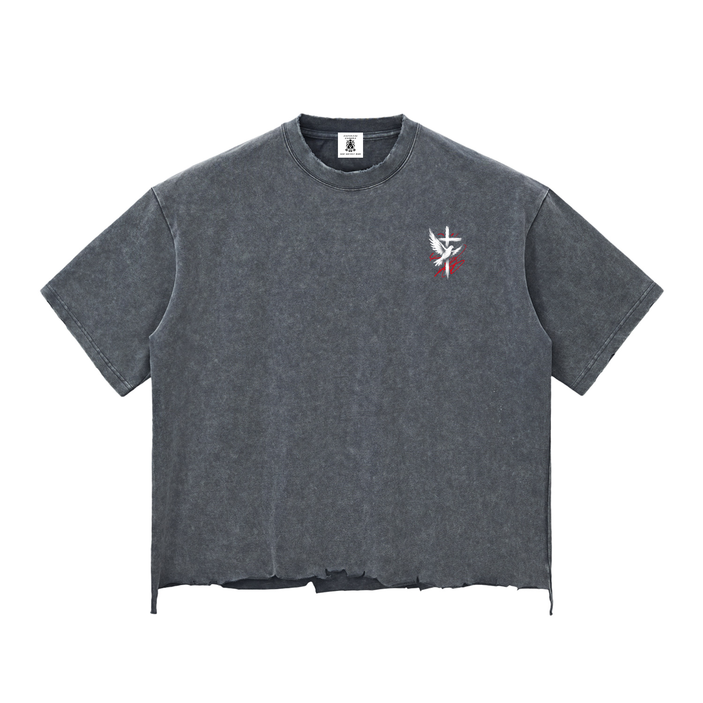Esperanza Censurada Snow Wash Boxy T-Shirt