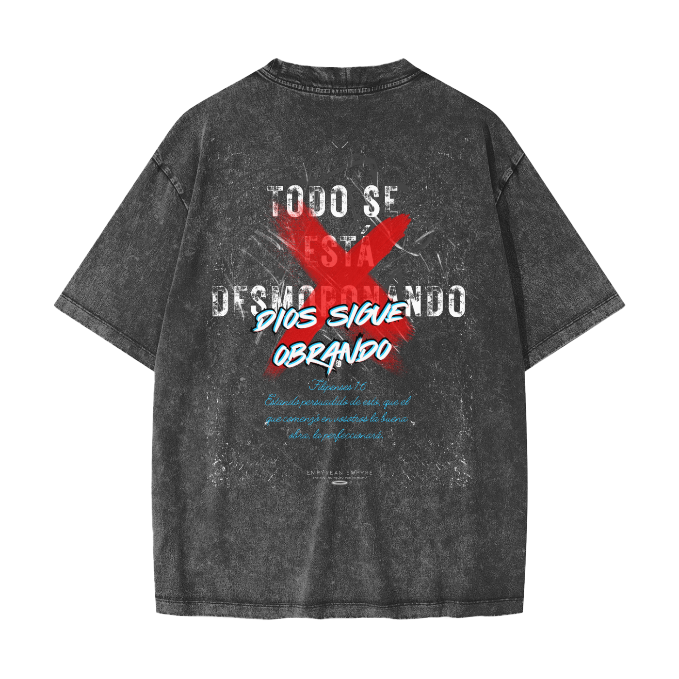 Esperanza Censurada Heavyweight Snow Washed Tee
