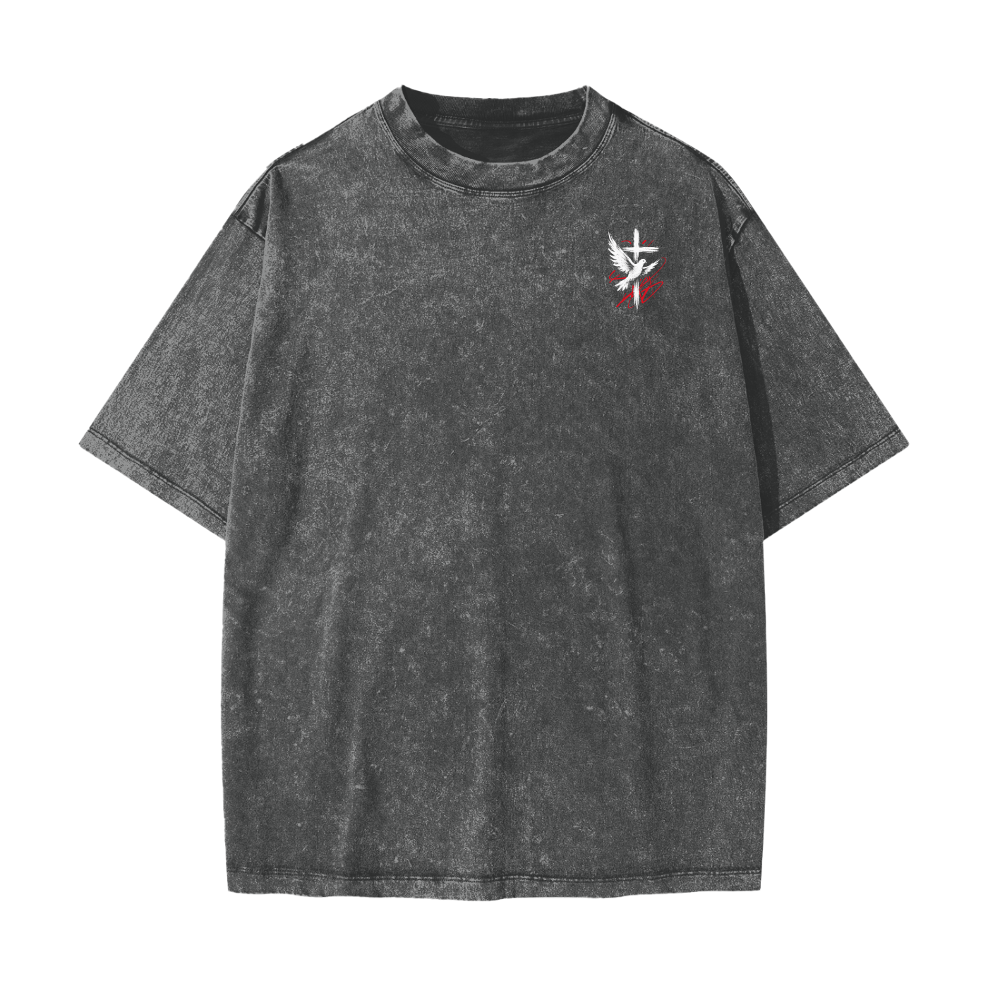 Redacted Hope Heavyweight Snow Washed Tee