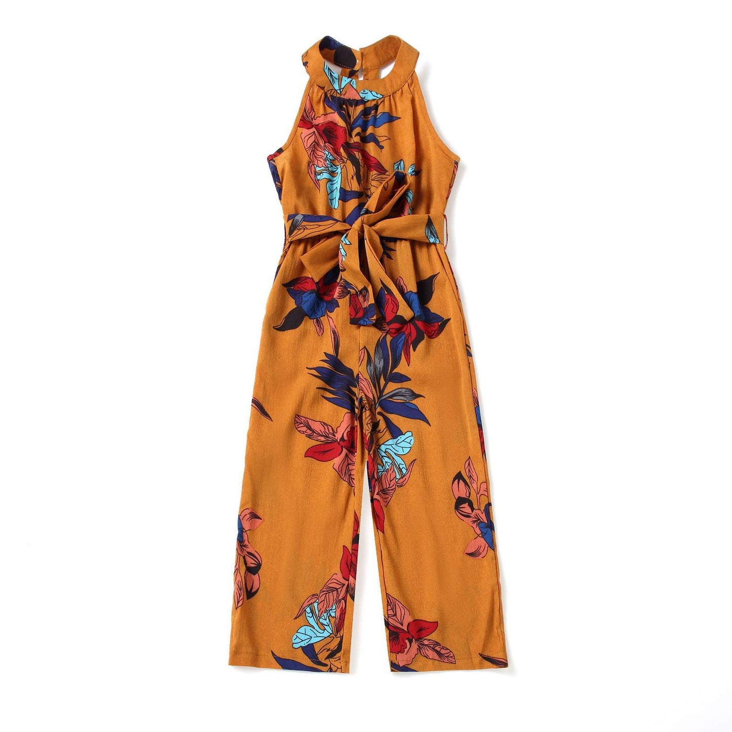 Parent-child Outfit Mother Treasure  Outfit Printed Jumpsuit