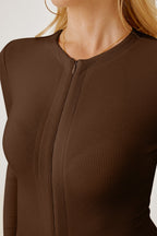 Sleek Essentials Long Sleeve Bodysuit