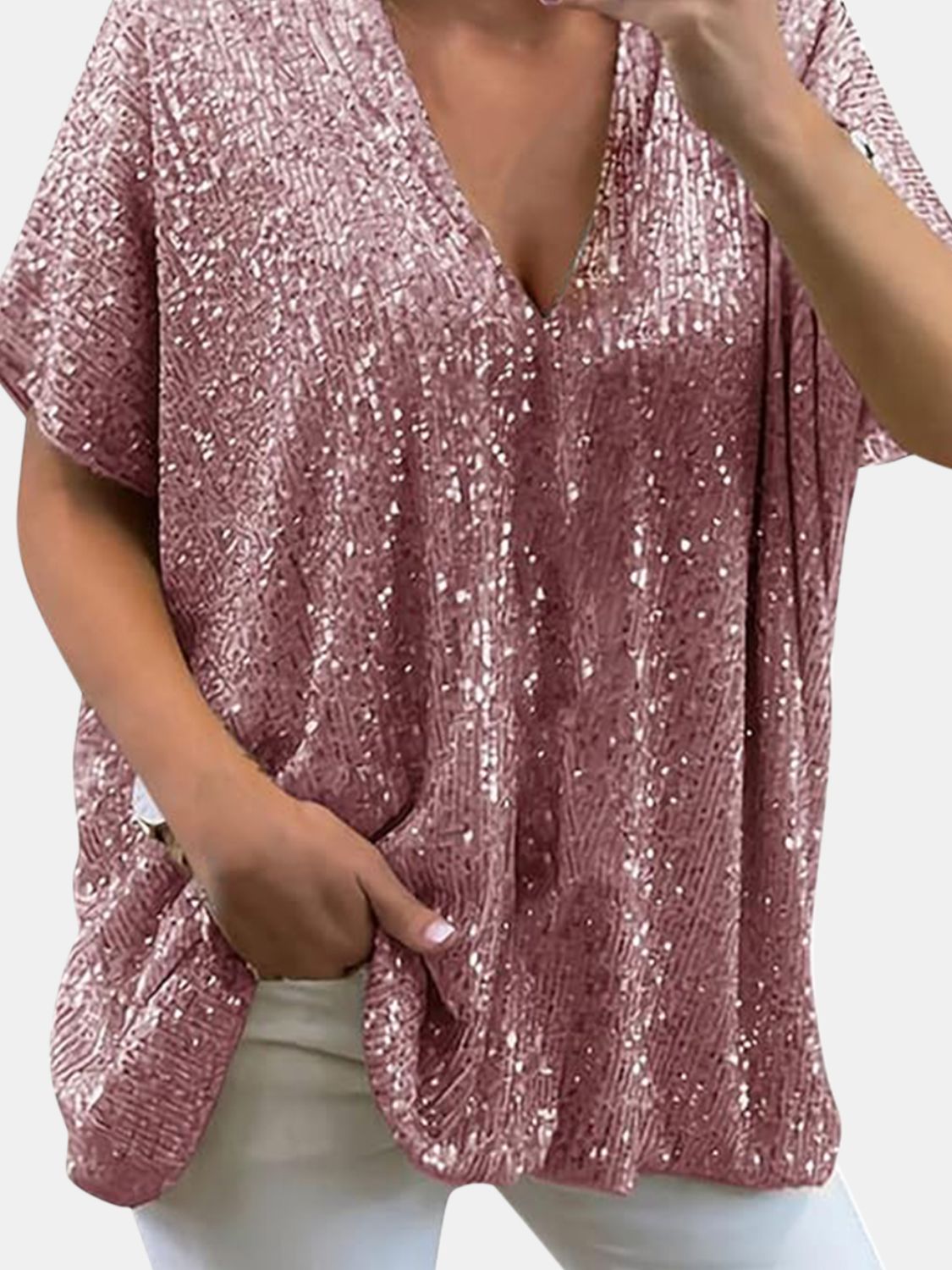 Shimmering Glam Top