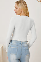 Sleek Essentials Long Sleeve Bodysuit