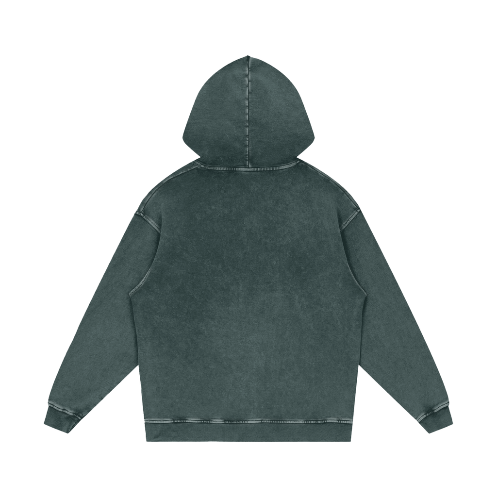 Sent Not Self Made Snow Washed Loose Cotton Hoodie