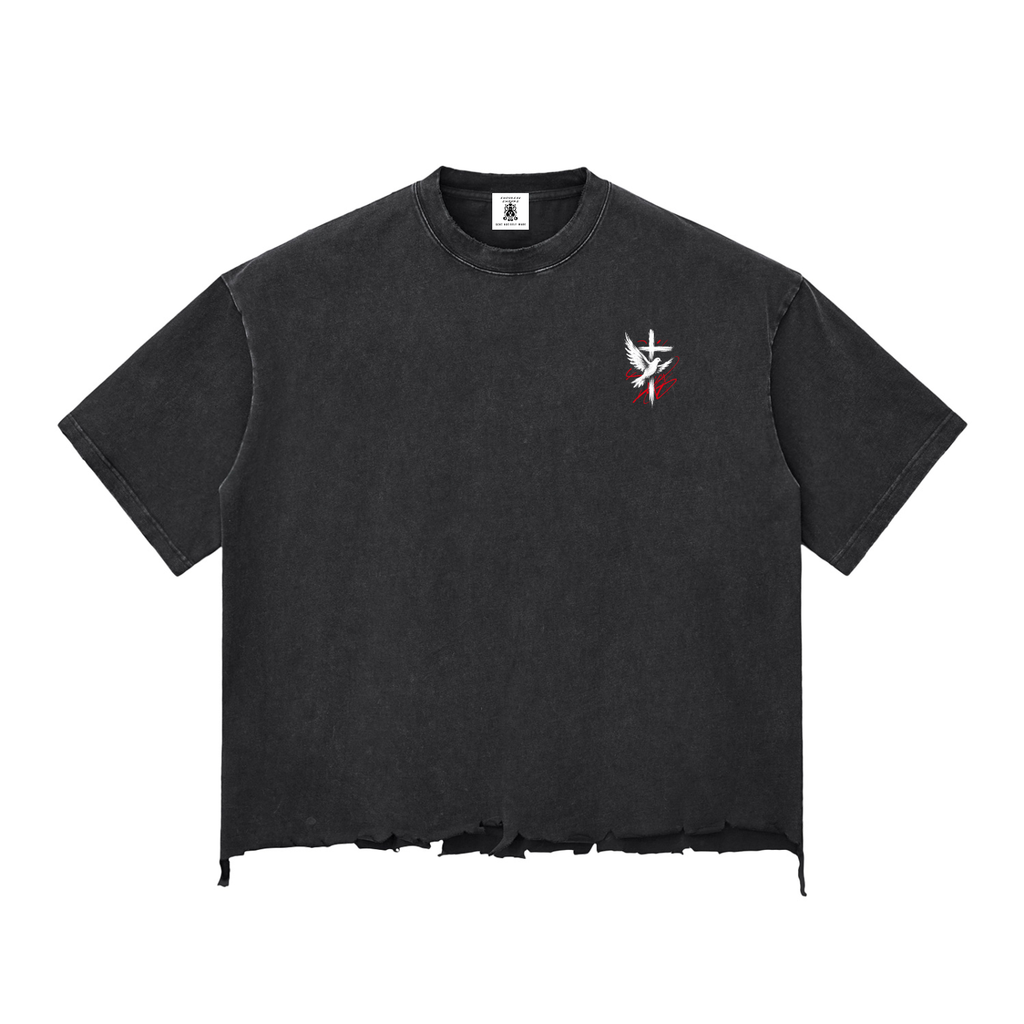 Esperanza Censurada Snow Wash Boxy T-Shirt