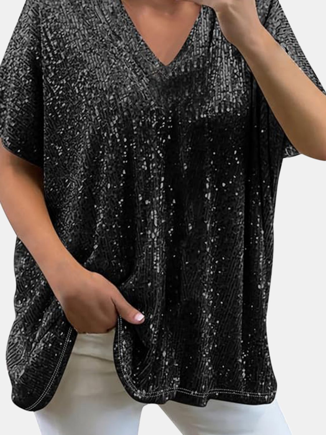 Shimmering Glam Top