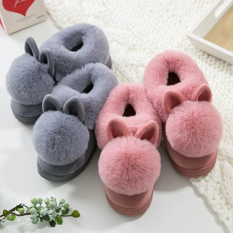 SnuggleBun Plush Slippers