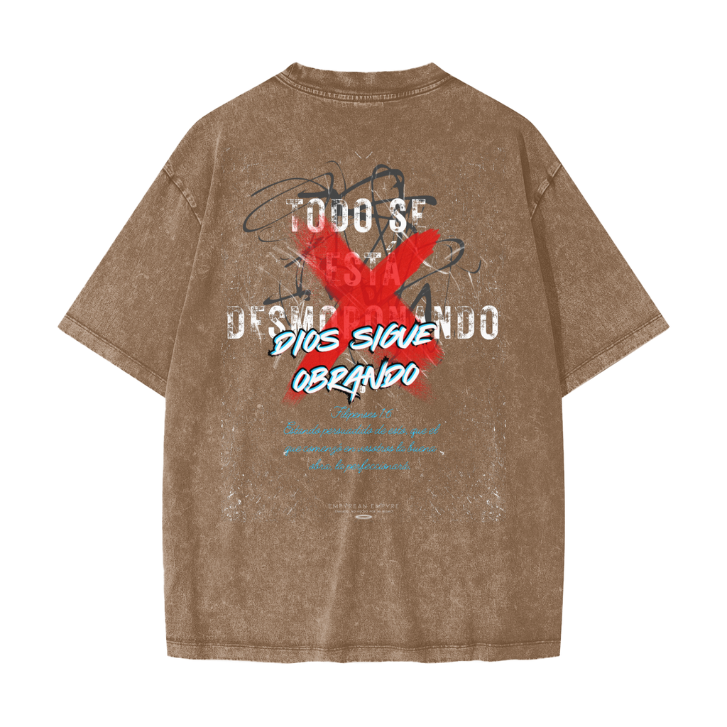 Esperanza Censurada Heavyweight Snow Wash Tee