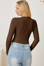 Sleek Essentials Long Sleeve Bodysuit