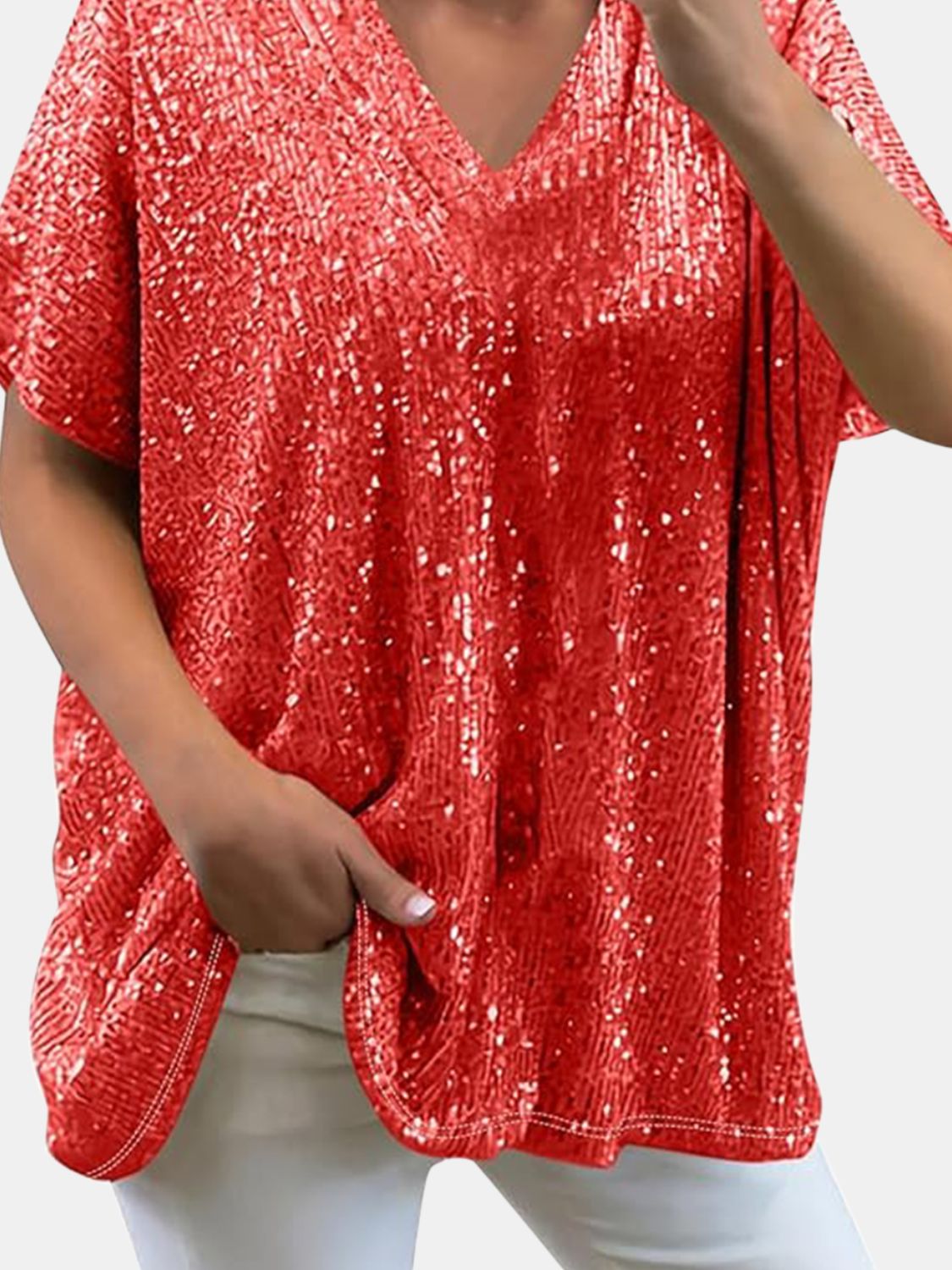 Shimmering Glam Top