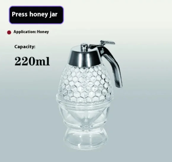 SweetEase Glass Honey Drizzler