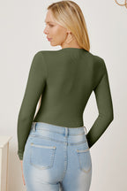 Sleek Essentials Long Sleeve Bodysuit