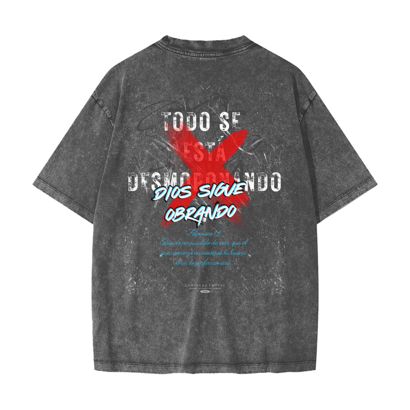 Esperanza Censurada Heavyweight Snow Washed Tee