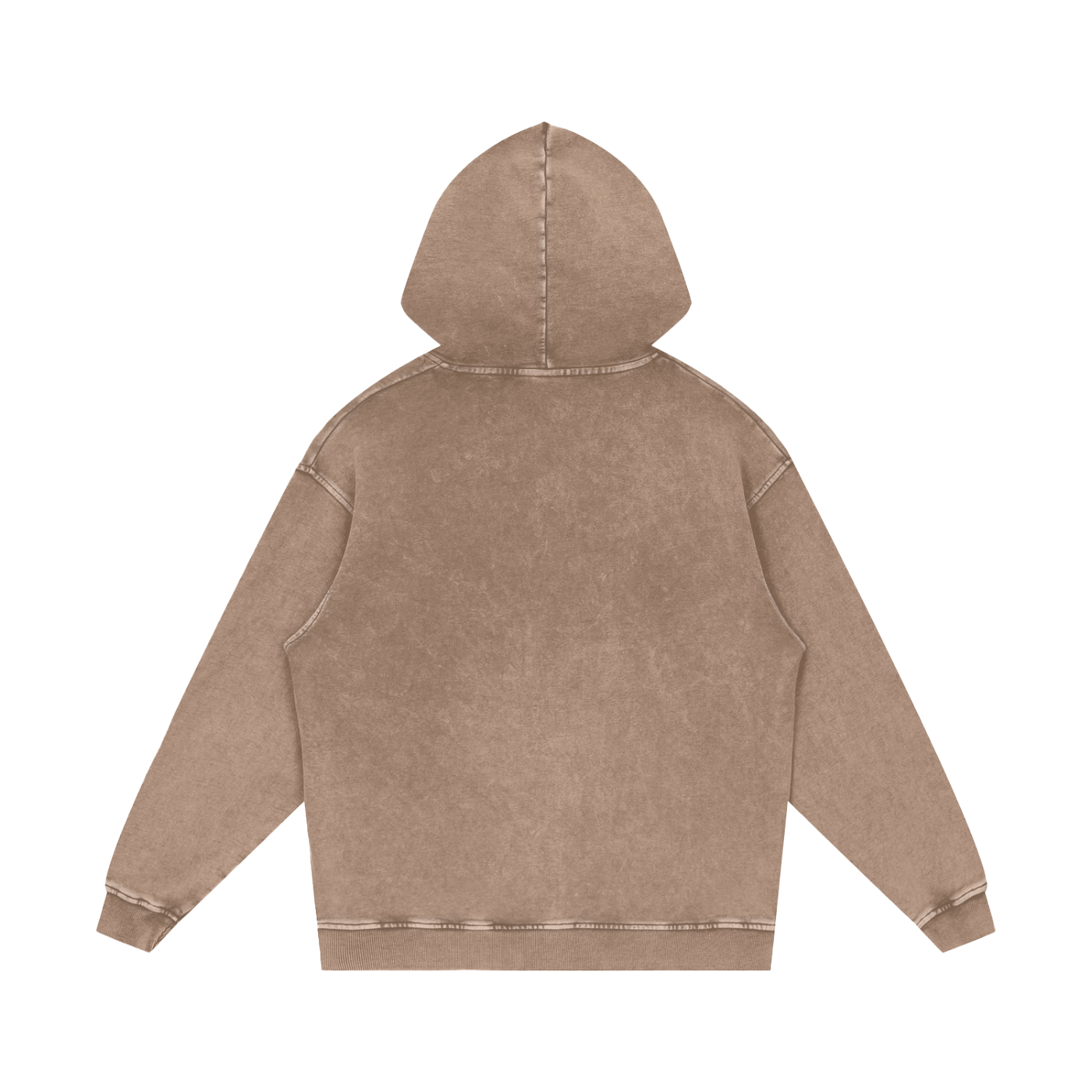 Sent Not Self Made Snow Washed Loose Cotton Hoodie