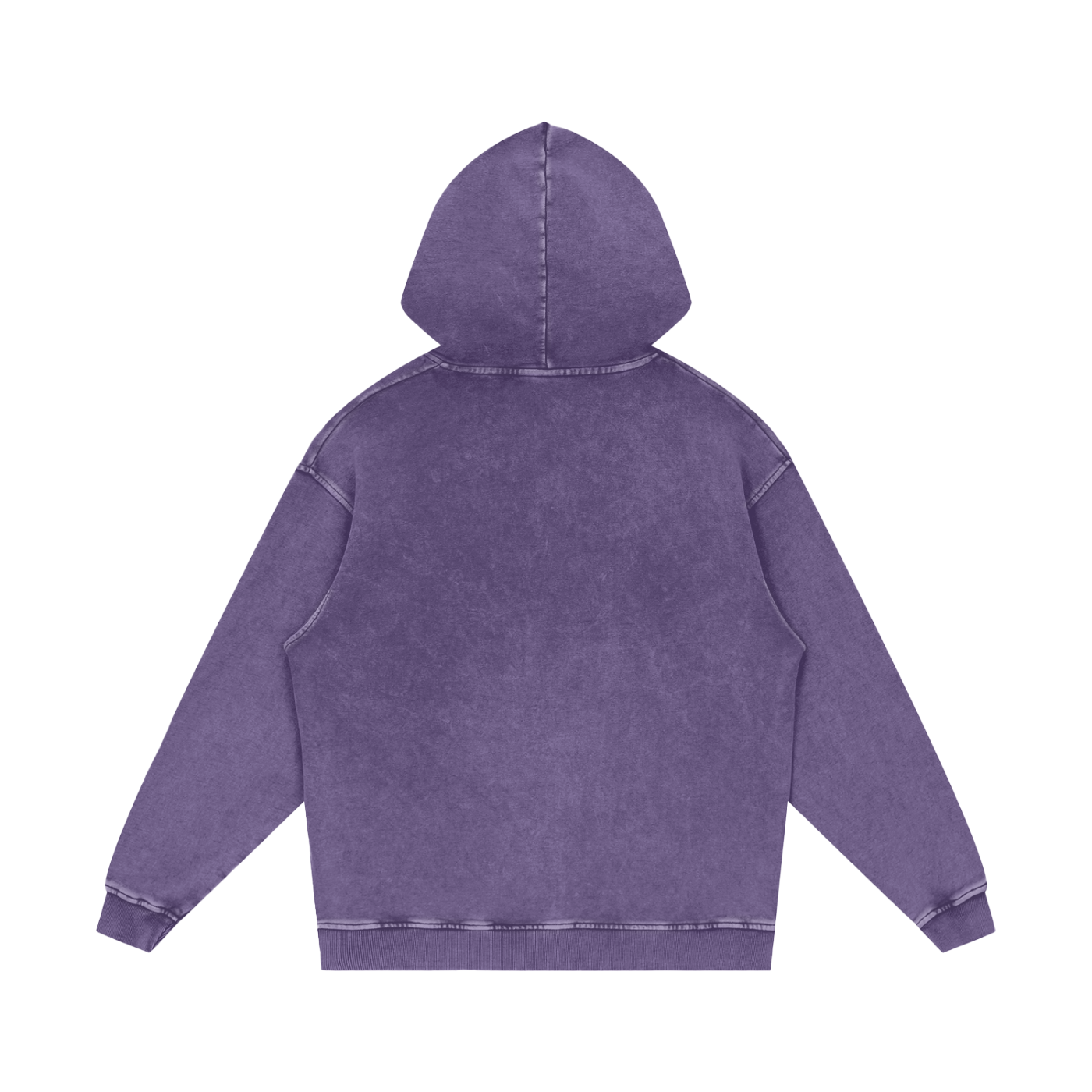 Sent Not Self Made Snow Washed Loose Cotton Hoodie