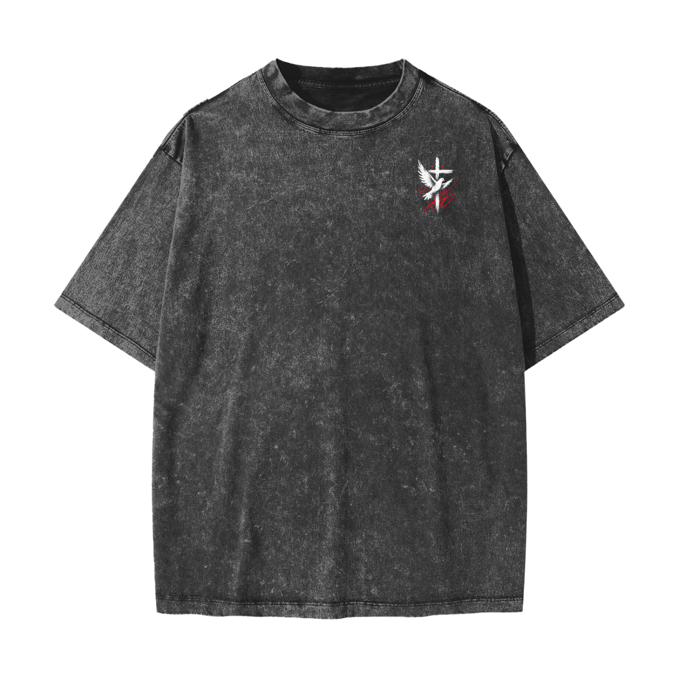 Redacted Hope Heavyweight Snow Washed Tee