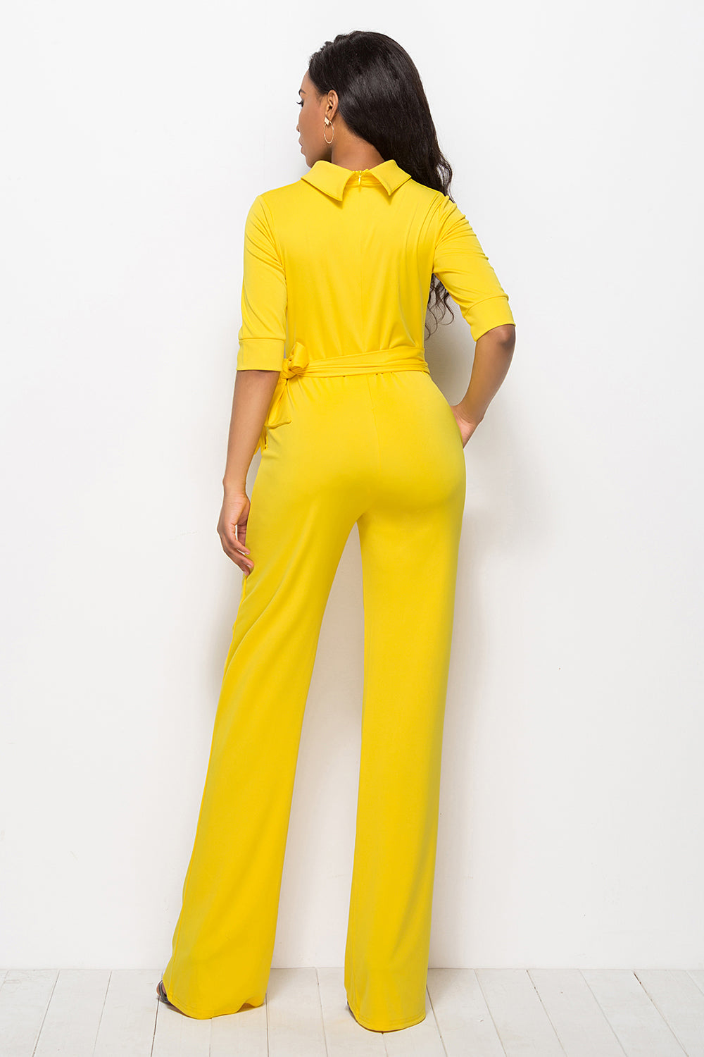 Rachel Mock Neck Jumpsuit