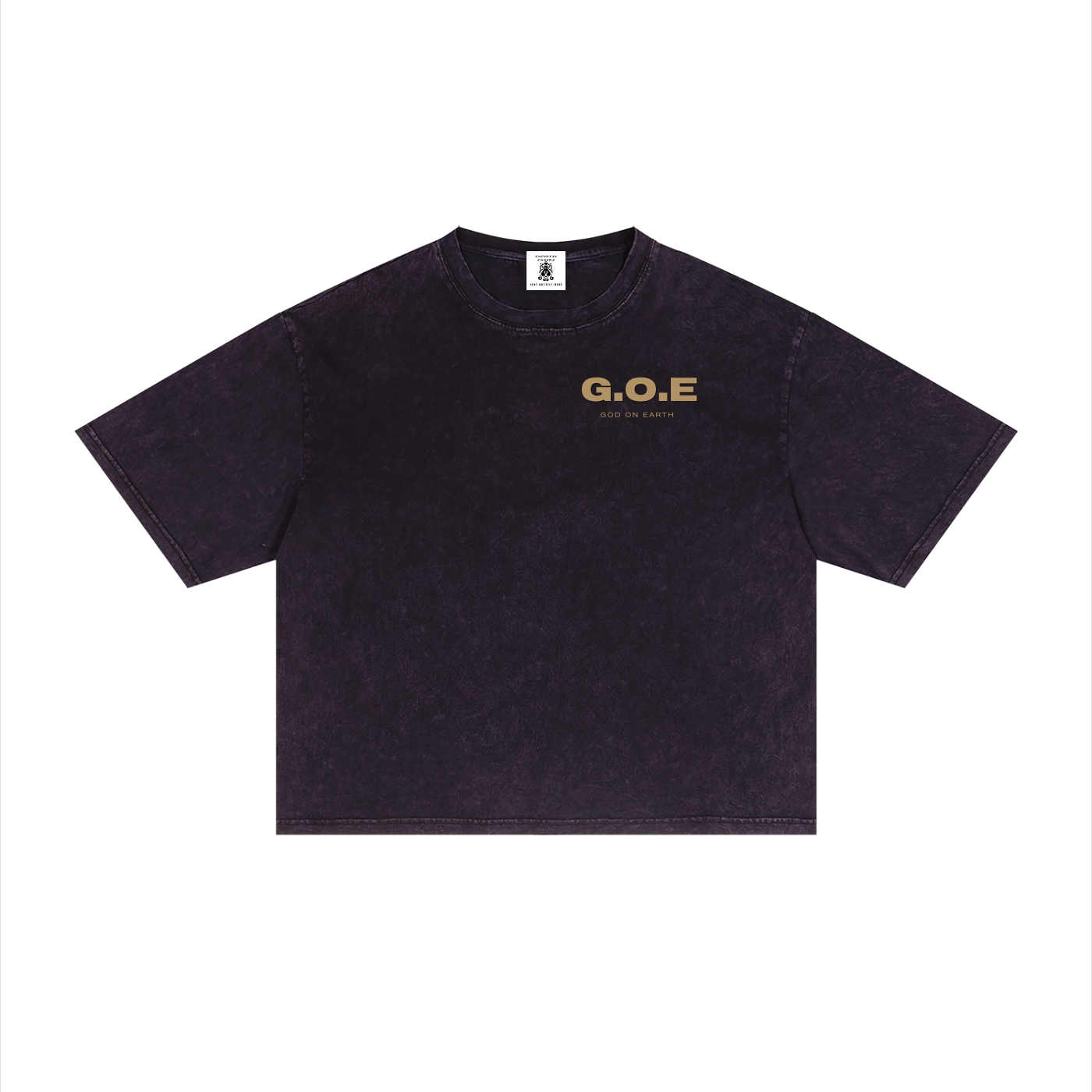 The Lion Became The Lamb Mineral Wash Boxy Tee