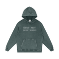 Sent Not Self Made Snow Washed Loose Cotton Hoodie