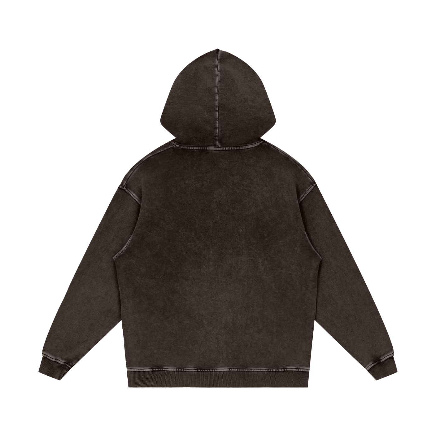 Sent Not Self Made Snow Washed Loose Cotton Hoodie
