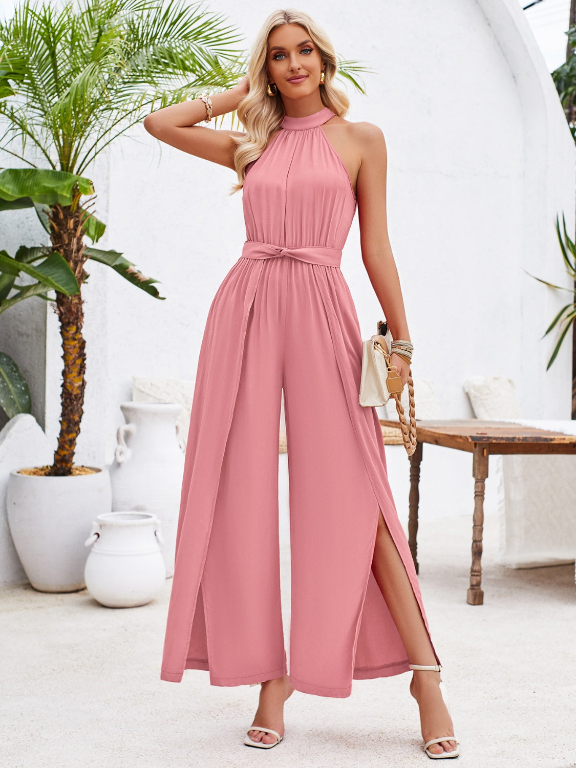 Celestial Ruched Luxe Jumpsuit