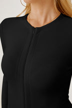 Sleek Essentials Long Sleeve Bodysuit