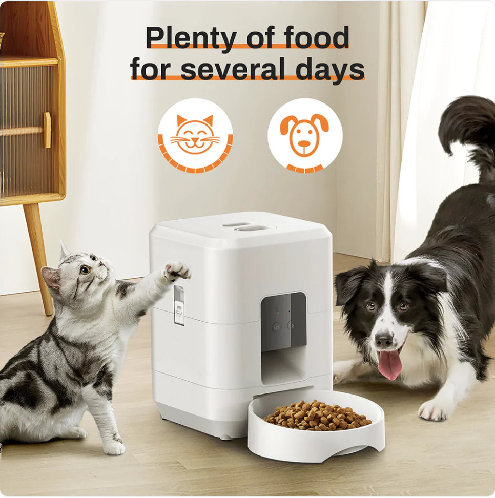 PetPal Smart Feeder: WiFi 2L Auto Dispense