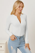 Sleek Essentials Long Sleeve Bodysuit