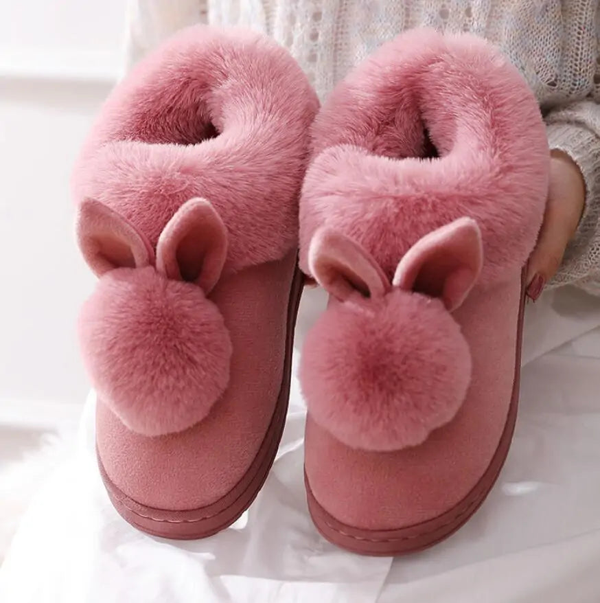 SnuggleBun Plush Slippers