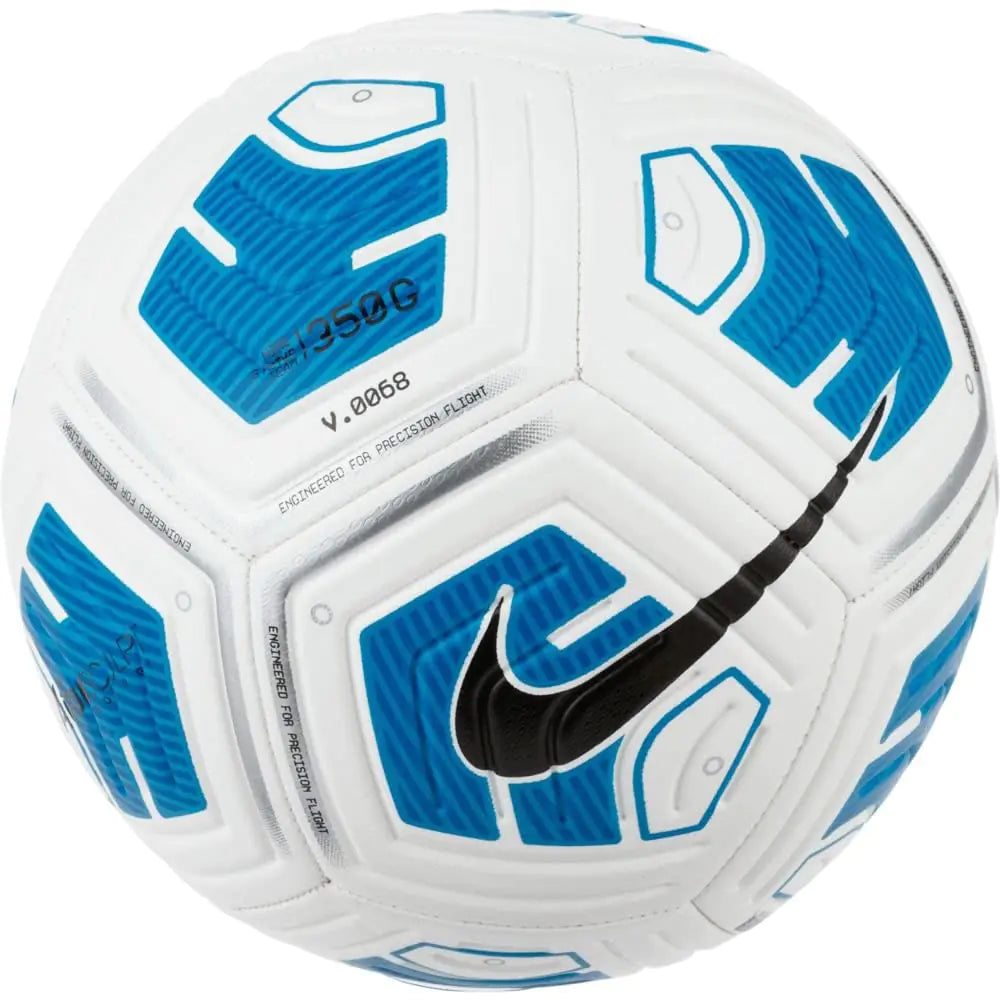 NIKE Unisexs NK Strk Team 350G-SP21 Recreational Soccer Ball White/Blue/(Black) 5