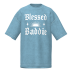 Blessed Baddie Snow Wash Tee