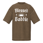 Blessed Baddie Snow Wash Tee