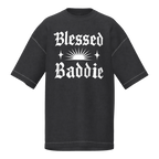 Blessed Baddie Snow Wash Tee