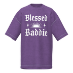 Blessed Baddie Snow Wash Tee