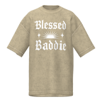 Blessed Baddie Snow Wash Tee