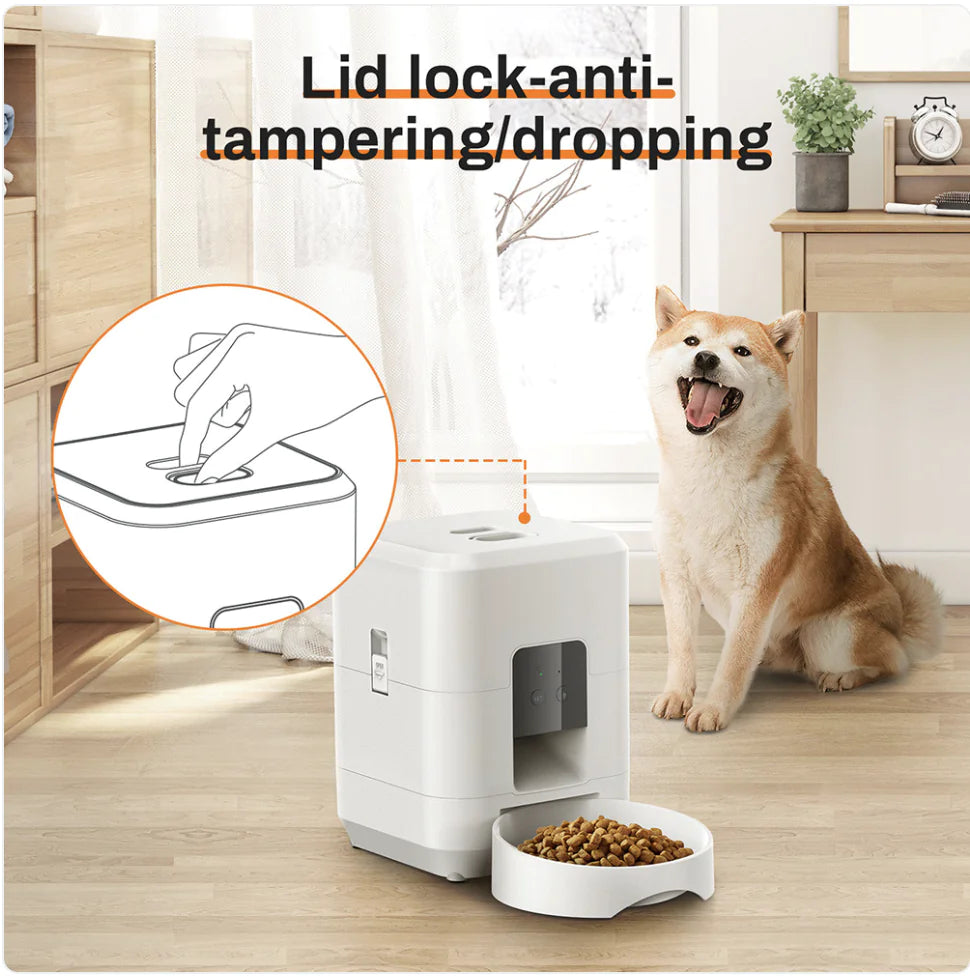 PetPal Smart Feeder: WiFi 2L Auto Dispense