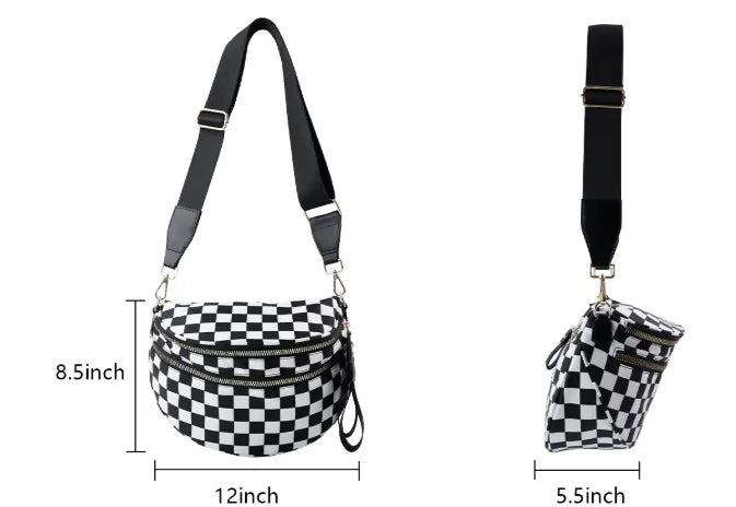 Chic Plaid MegaBelt Bag