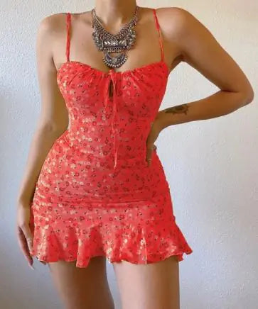 Floral Camisole Summer Dress