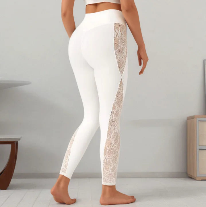 SlimFit Lace Yoga Pants