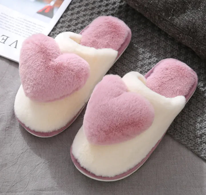 Heaven's Heart Plush Slippers