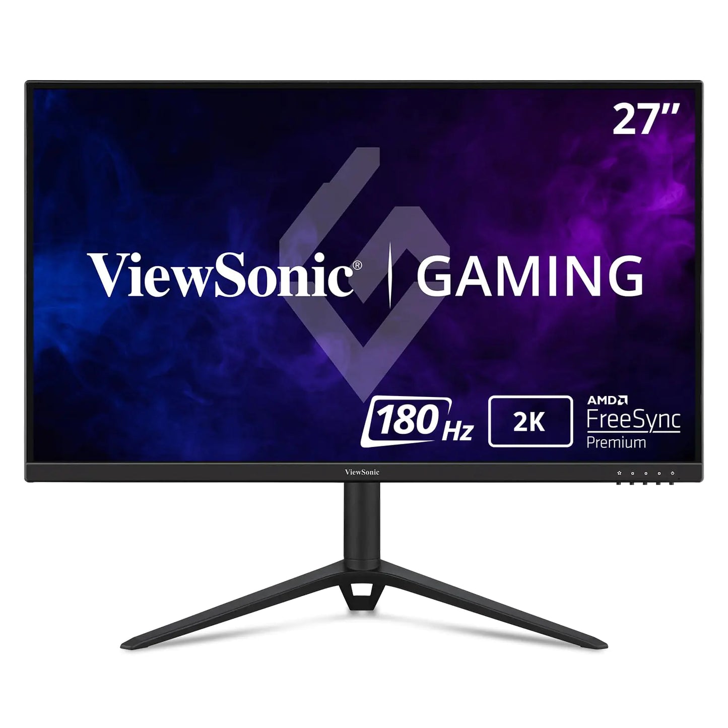 ViewSonic VX2728J-2K 27 Inch Gaming Monitor 1440p 180hz 0.5ms IPS w/FreeSync Premium Advanced Ergonomics HDMI DP (Renewed)