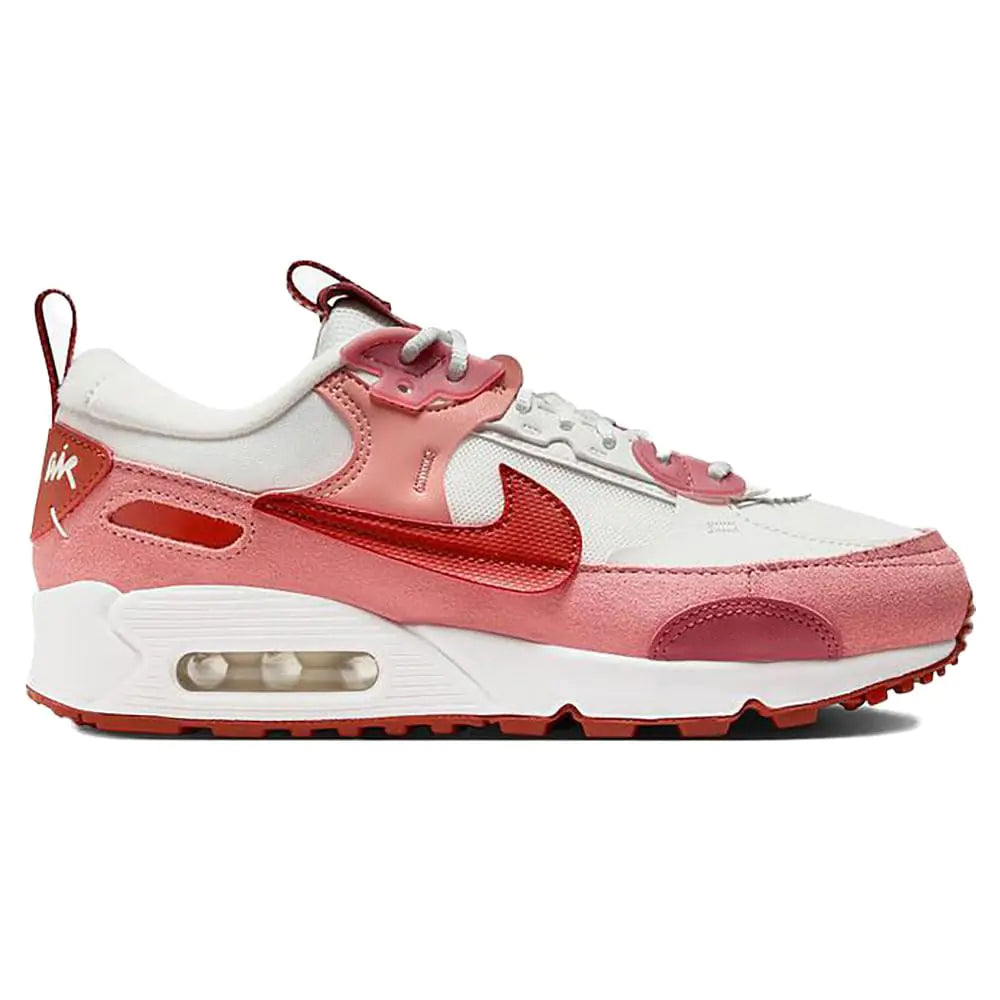 Nike Womens Air Max 90 Futura Red Stardust/Rugged Orange (FQ8881 618)