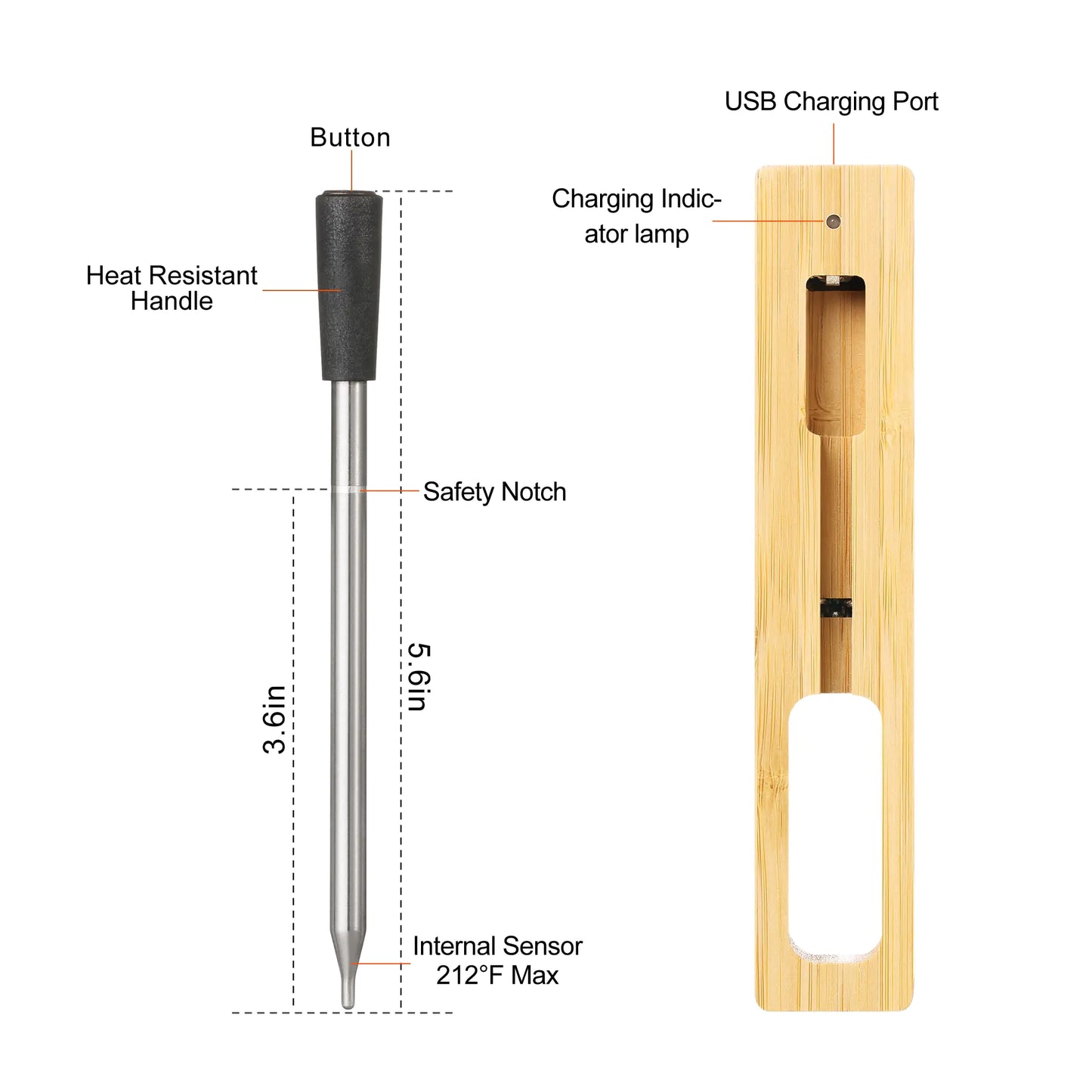 Chef's Precision Bluetooth Thermometer